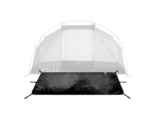 (당일발송) 폴러 투맨 2인 텐트 전용 풋프린트 그라운드시트/ 로고 그림있는 버전