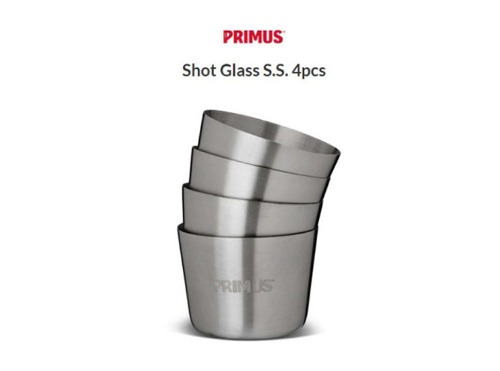 [프리머스] 프리머스 샷 글라스 S/S (4개세트) 캠핑소주잔