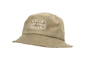 [폴러스터프] 캠핑 버킷햇 모자 VIBES BRAND BUCKET OLIVE 남여공용
